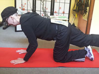 Tracy Exercising